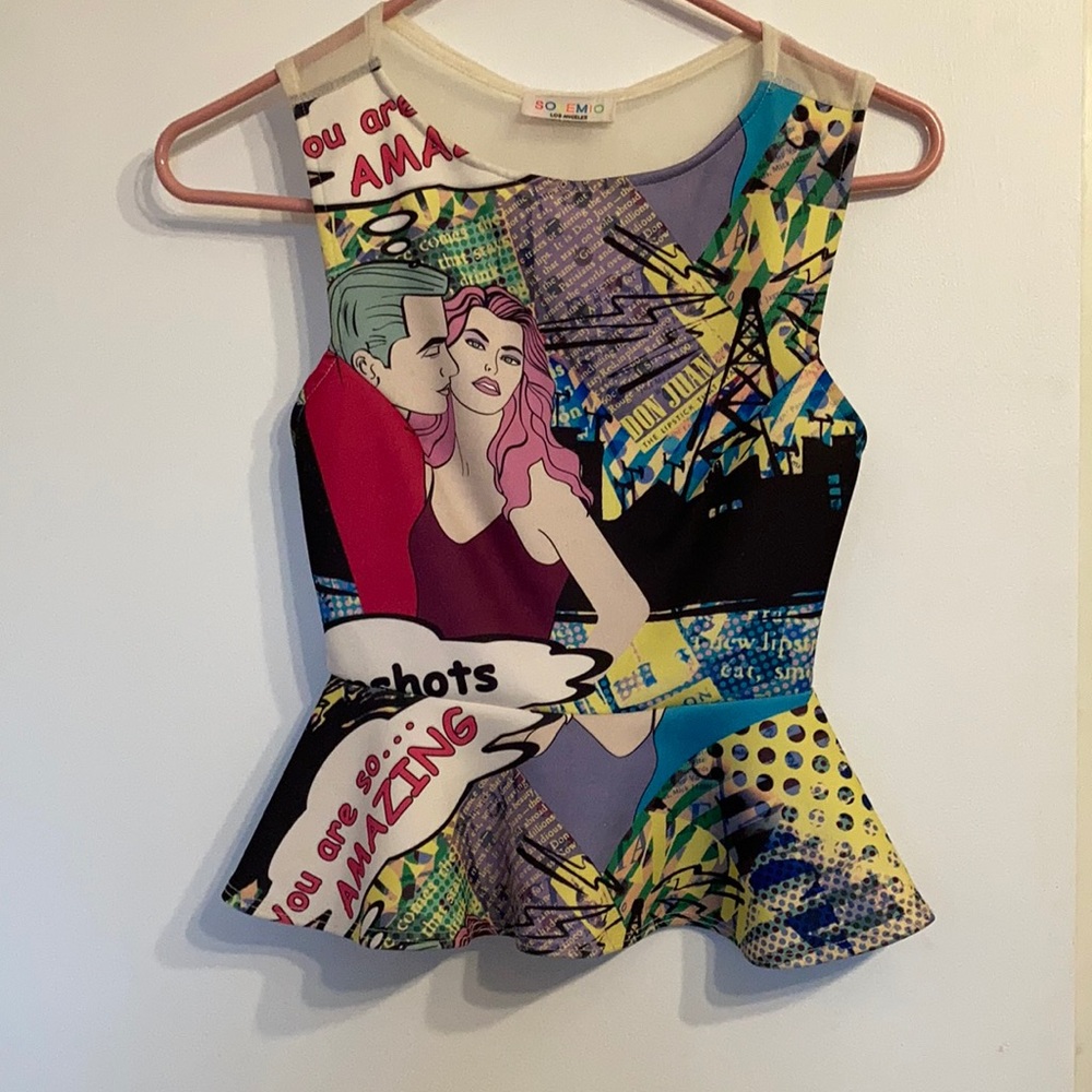 Peplum top